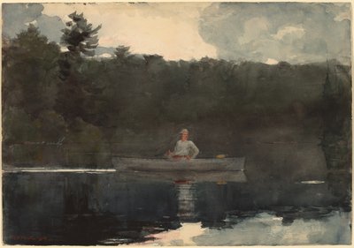 The Lone Fisherman by Winslow Homer